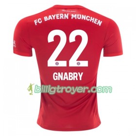 Billige Fotballdrakter FC Bayern München Serge Gnabry 22 Hjemmedraktsett 2019/20 Kortermet
